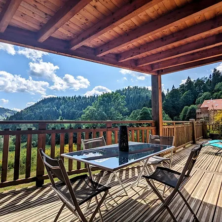 Kır Evi Beau Renove Pres De La Bresse-hohneck Avec Terrasse Et Parking - Fr-1-589-264 La Bresse